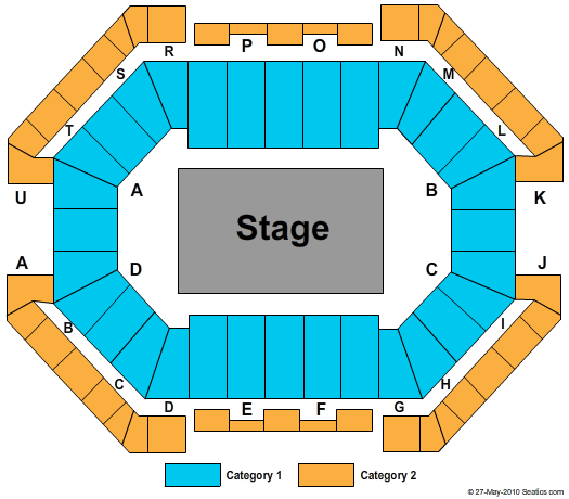 Accor Arena Standard Seating Chart